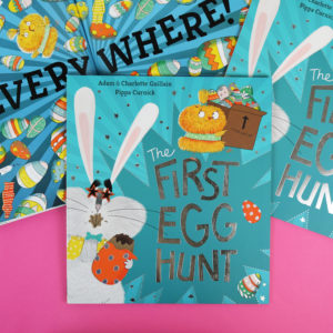 The first Egg Hunt book, prize image